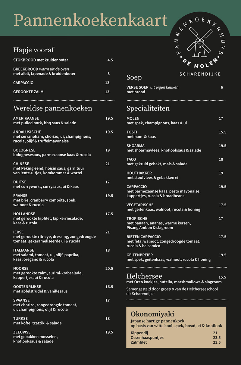 Pannenkoekenkaart 2026